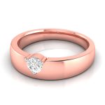 14k Gold 0.17 ct Natural Diamond Engagement Wedding Bands - Image 9