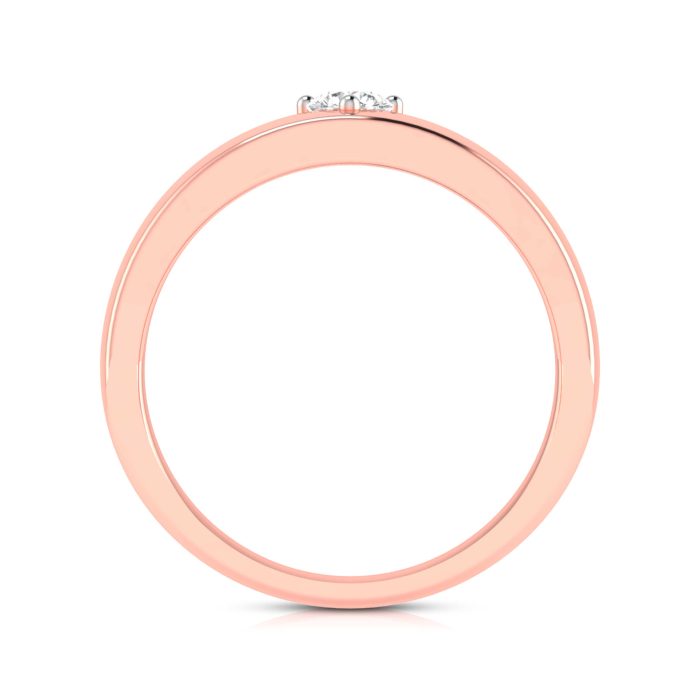 14k Gold 0.17 ct Natural Diamond Engagement Wedding Bands - Image 11