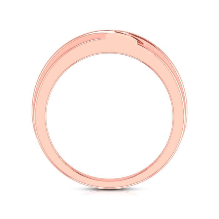 14k Gold 0.15 ct Natural Diamond Engagement Wedding Bands - Image 6