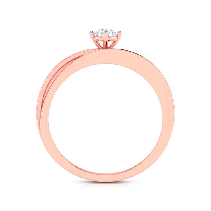 14k Gold 0.19 ct Natural Diamond Engagement Wedding Anniversary Rings - Image 6