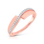 14k Gold 0.08 ct Natural Diamond Engagement Wedding Anniversary Rings - Image 2
