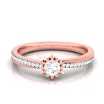 14k Gold 0.21 ct Natural Diamond Engagement Wedding Anniversary Rings