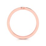 14k Gold 0.05 ct Natural Diamond Engagement Wedding Bands - Image 7