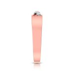 14k Gold 0.02 ct Natural Diamond Engagement Wedding Bands - Image 4