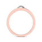 14k Gold 0.02 ct Natural Diamond Engagement Wedding Bands - Image 5