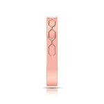 14k Gold 0.09 ct Natural Diamond Engagement Wedding Bands - Image 6