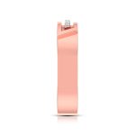 14k Gold 0.05 ct Natural Diamond Engagement Wedding Bands - Image 5