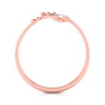 14k Gold 0.03 ct Natural Diamond Rings For Women's Gift Daily Wear - Image 4
