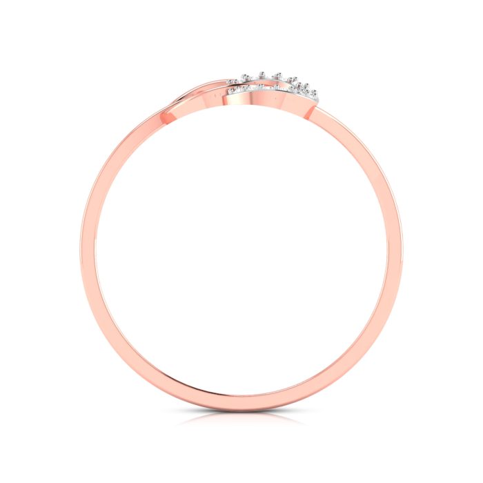 14k Gold Natural Diamond Rings For Women's Gift Daily Wear - Image 4