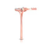 14k Gold Natural Diamond Rings For Women's Gift Daily Wear - Image 5