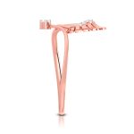 14k Gold Natural Diamond Rings For Women's Gift Daily Wear - Image 5