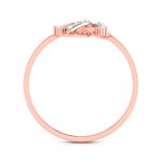 14k Gold 0.05 ct Natural Diamond Rings For Women's Gift Daily Wear - Image 4