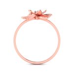 14k Gold 0.07 ct Natural Diamond Rings For Women's Gift Daily Wear - Image 4