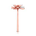 14k Gold 0.07 ct Natural Diamond Rings For Women's Gift Daily Wear - Image 5