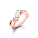 14k Gold 0.24 ct Natural Diamond Engagement Wedding Anniversary Rings - Image 3