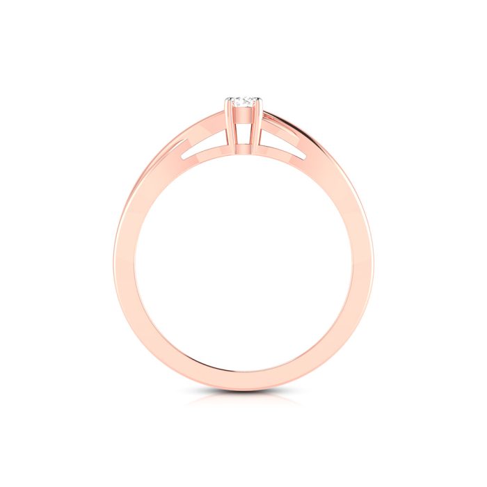 14k Gold 0.10 ct Natural Diamond Engagement Wedding Anniversary Rings - Image 6