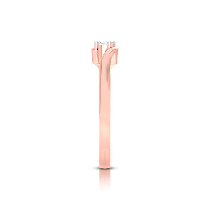 14k Gold 0.08 ct Natural Diamond Rings For Women's Gift Daily Wear - Image 7