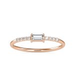 14k Gold Natural Diamond Rings For Women's Gift Daily Wear - Image 2