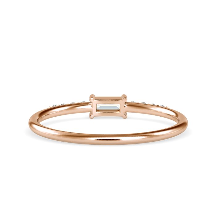 14k Gold Natural Diamond Rings For Women's Gift Daily Wear - Image 5