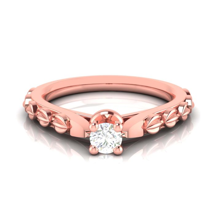 14k Gold 0.10 ct Natural Diamond Engagement Wedding Anniversary Rings - Image 3