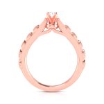 14k Gold 0.10 ct Natural Diamond Engagement Wedding Anniversary Rings - Image 4