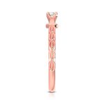 14k Gold 0.10 ct Natural Diamond Engagement Wedding Anniversary Rings - Image 5