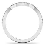 0.19 ct Natural Diamond Engagement Wedding Anniversary Promise Band 14k White Gold - Image 5