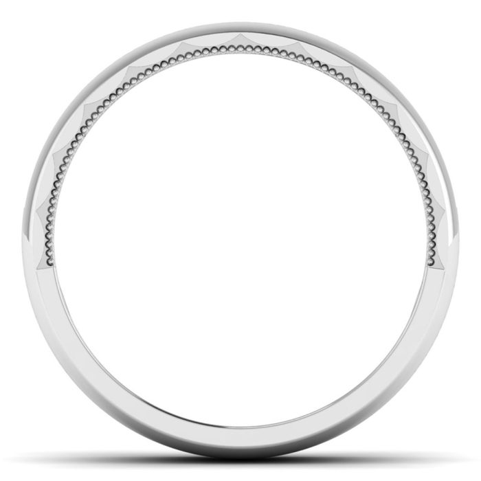 0.15 ct Natural Diamond Engagement Wedding Anniversary Band 14k White Gold - Image 5