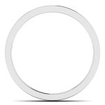0.16 ct Natural Diamond Engagement Wedding Anniversary Band 14k White Gold - Image 5