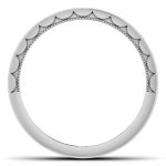 0.15 ct Natural Diamond Engagement Wedding Anniversary Band 14k White Gold - Image 5