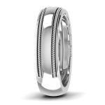 0.03 ct Natural Diamond Engagement Wedding Anniversary Band 14k White Gold - Image 4