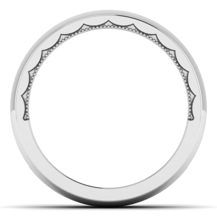 0.19 ct Natural Diamond Engagement Wedding Anniversary Band 14k White Gold - Image 5