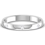 0.11 ct Natural Diamond Engagement Wedding Anniversary Band 14k White Gold - Image 2