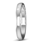 0.11 ct Natural Diamond Engagement Wedding Anniversary Band 14k White Gold - Image 4