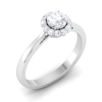 0.25 ct Natural Diamond Engagement Wedding Anniversary Band 14k White Gold