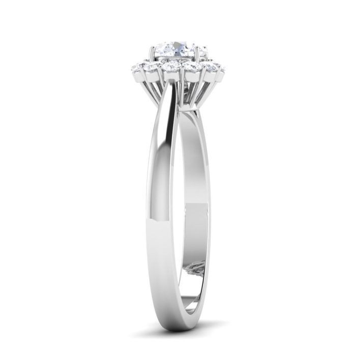 0.25 ct Natural Diamond Engagement Wedding Anniversary Band 14k White Gold - Image 4