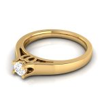 14k Gold Natural 0.21 ct Diamond Rings Engagement Wedding Anniversary Rings - Image 9