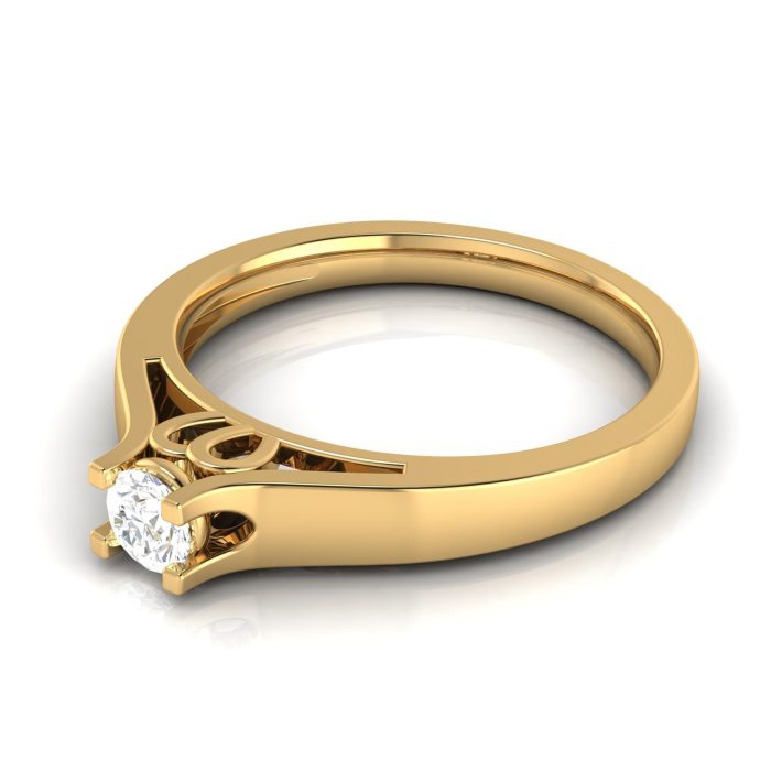 14k Gold Natural 0.21 ct Diamond Rings Engagement Wedding Anniversary Rings - Image 9