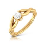 14k Gold 0.21ct Natural Diamond Solitaire Engagement Wedding Anniversary Rings - Image 8