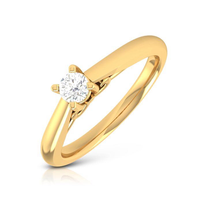 14k Gold 0.13 ct Natural Diamond Engagement Wedding Anniversary Rings - Image 8