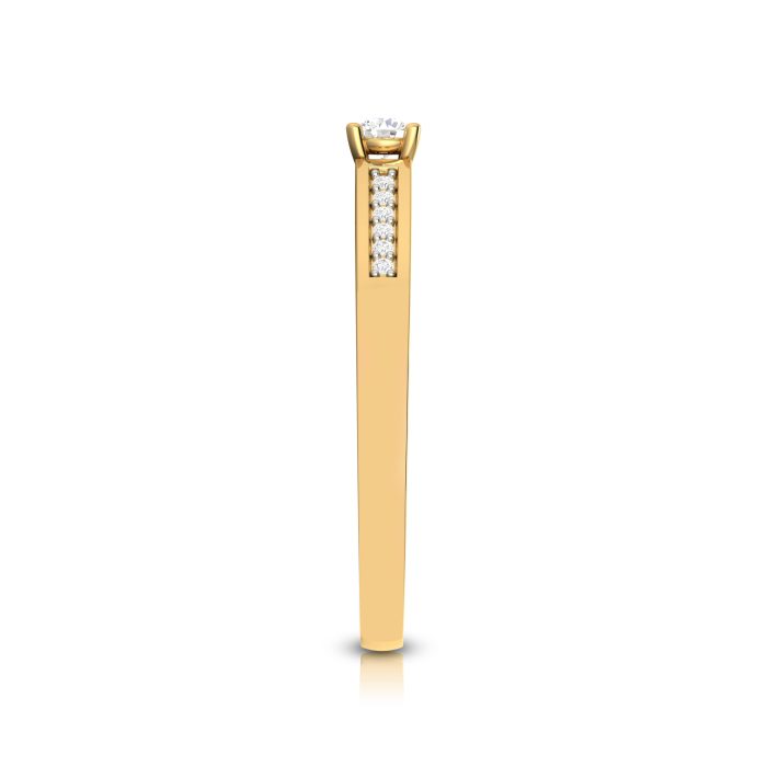 14k Gold 0.18 ct Natural Diamond Rings Engagement Wedding Anniversary Rings - Image 10