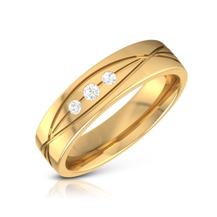14k Gold 0.07 ct Natural Diamond Rings Engagement Wedding Bands - Image 9