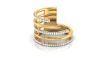 14k Gold 0.20 ct Natural Diamond Engagement Wedding Rings - Image 7