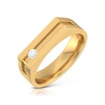 14k Gold 0.01 Ct Natural Diamond Engagement Wedding Anniversary Bands - Image 2
