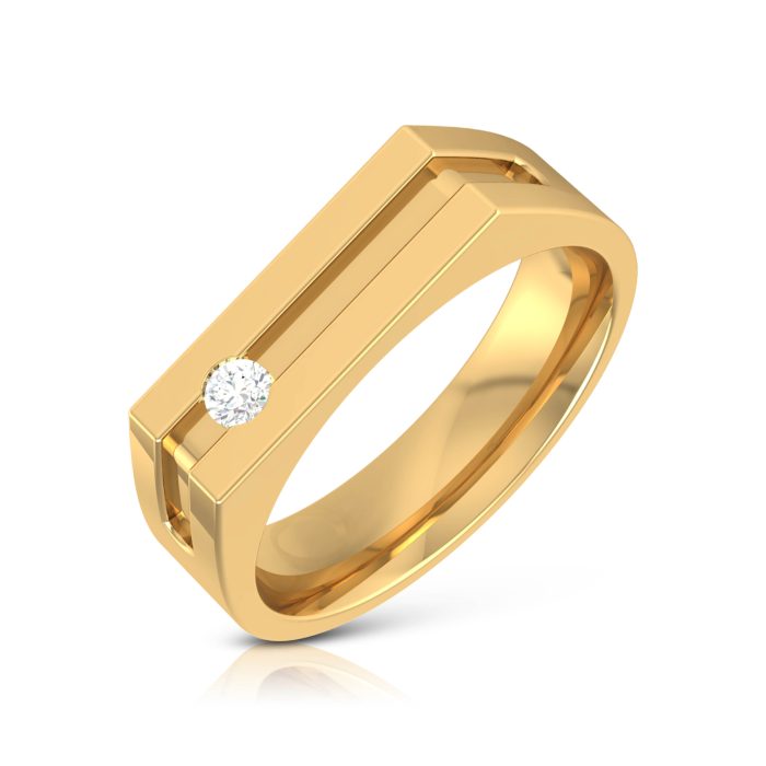 14k Gold 0.01 Ct Natural Diamond Engagement Wedding Anniversary Bands - Image 2