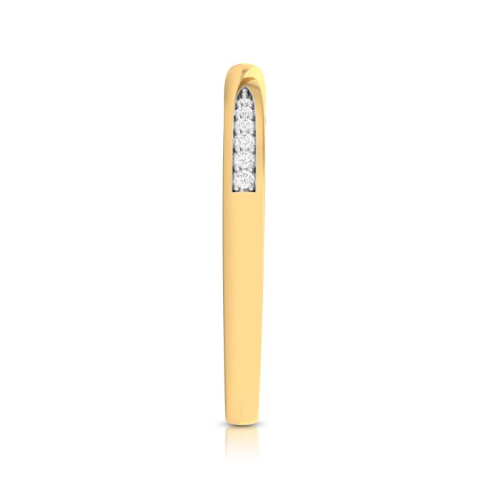 14k Gold 0.07 ct Natural Diamond Engagement Wedding Anniversary Bands - Image 9