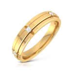 14k Gold 0.05 ct Natural Diamond Engagement Wedding Anniversary Bands - Image 8