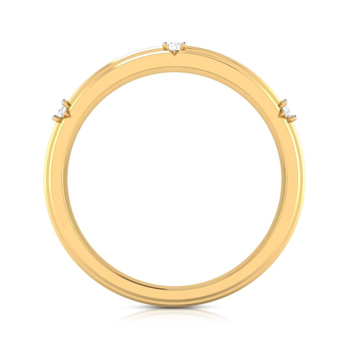 14k Gold 0.05 ct Natural Diamond Engagement Wedding Anniversary Bands - Image 11