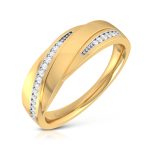 14k Gold 0.08 ct Natural Diamond Engagement Wedding Bands - Image 8