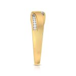 14k Gold 0.08 ct Natural Diamond Engagement Wedding Bands - Image 10